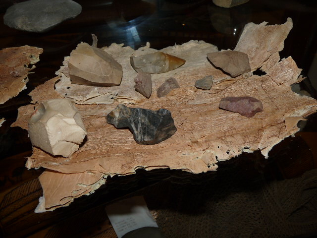 Collection of stone tools from the Gully, Katoomba